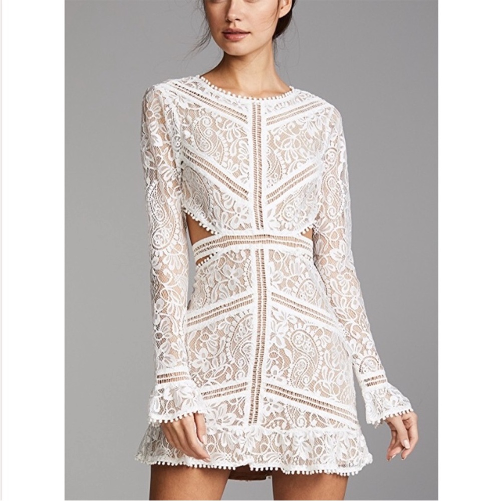 For Love & Lemons Emerie Lace Dress